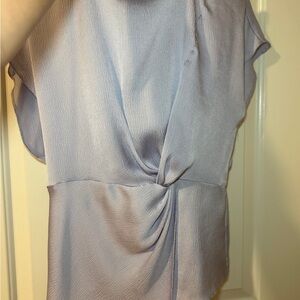 River Island Light Purple Twist Front Blouse